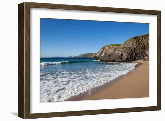 Coumeenoole Beach; Slea Head; Dingle Peninsula; County Kerry; Ireland-null-Framed Photographic Print