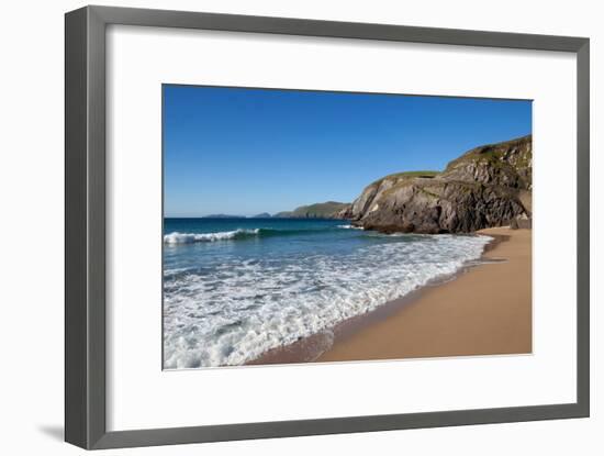 Coumeenoole Beach; Slea Head; Dingle Peninsula; County Kerry; Ireland-null-Framed Photographic Print