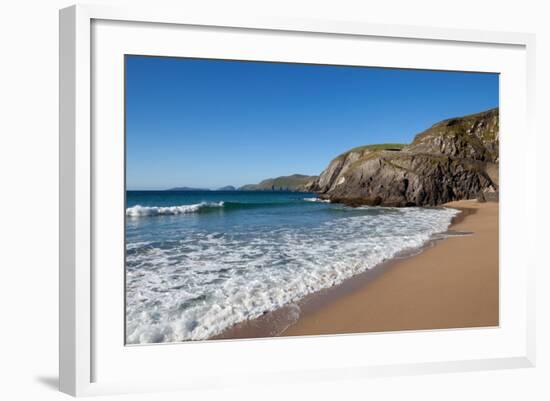 Coumeenoole Beach; Slea Head; Dingle Peninsula; County Kerry; Ireland-null-Framed Photographic Print