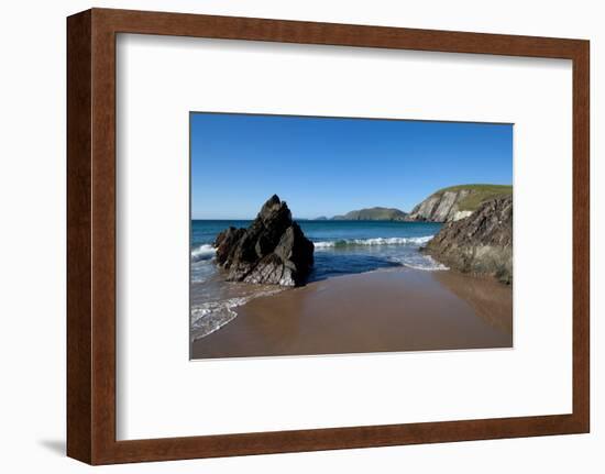 Coumeenoole Beach; Slea Head; Dingle Peninsula; County Kerry; Ireland-null-Framed Photographic Print