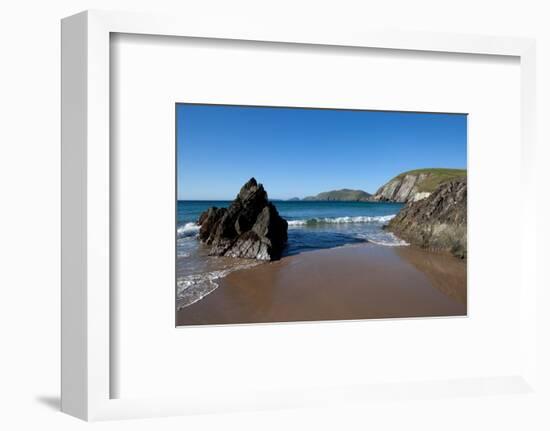 Coumeenoole Beach; Slea Head; Dingle Peninsula; County Kerry; Ireland-null-Framed Photographic Print