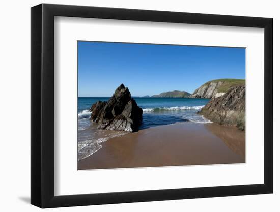 Coumeenoole Beach; Slea Head; Dingle Peninsula; County Kerry; Ireland-null-Framed Photographic Print