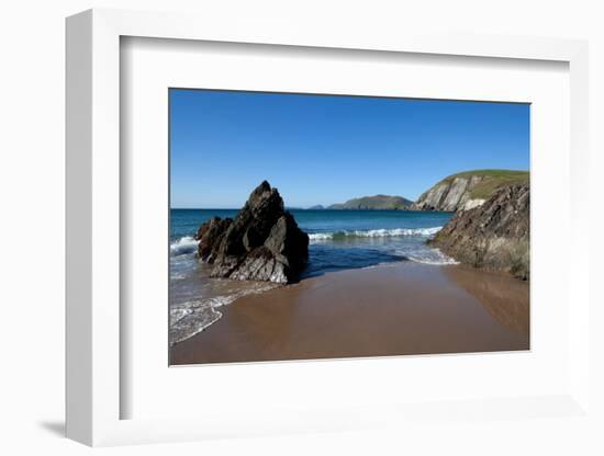 Coumeenoole Beach; Slea Head; Dingle Peninsula; County Kerry; Ireland-null-Framed Photographic Print