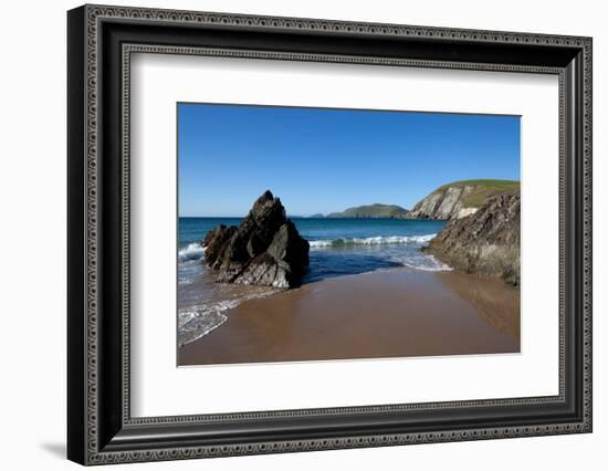 Coumeenoole Beach; Slea Head; Dingle Peninsula; County Kerry; Ireland-null-Framed Photographic Print