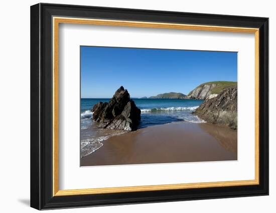 Coumeenoole Beach; Slea Head; Dingle Peninsula; County Kerry; Ireland-null-Framed Photographic Print