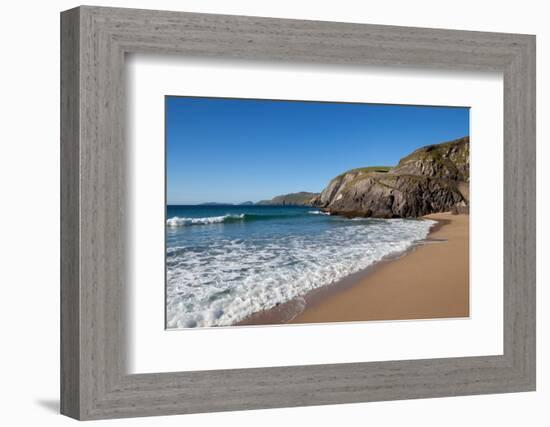 Coumeenoole Beach; Slea Head; Dingle Peninsula; County Kerry; Ireland-null-Framed Photographic Print