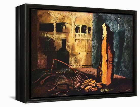 'Council Chamber, House of Commons', 1941-John Piper-Framed Premier Image Canvas