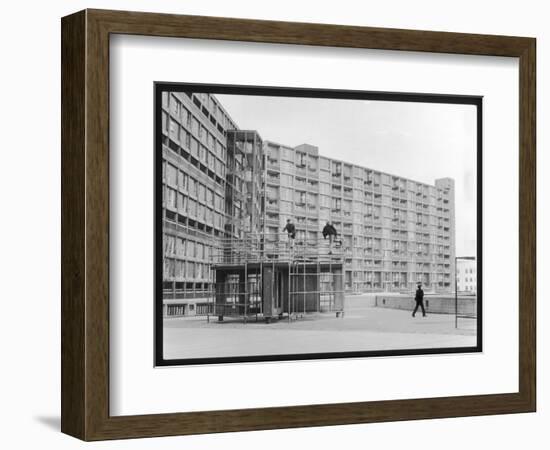 Council Flats, Sheffield-Henry Grant-Framed Photographic Print