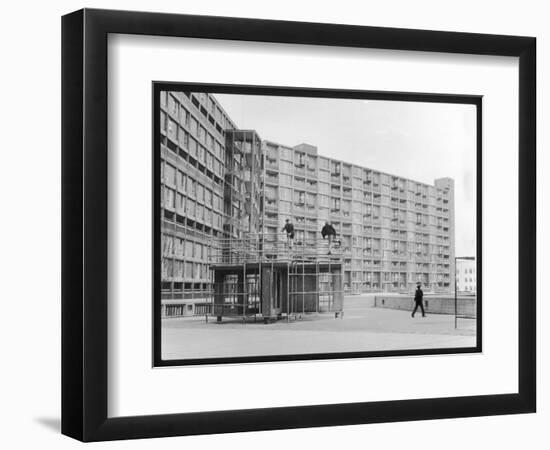 Council Flats, Sheffield-Henry Grant-Framed Photographic Print