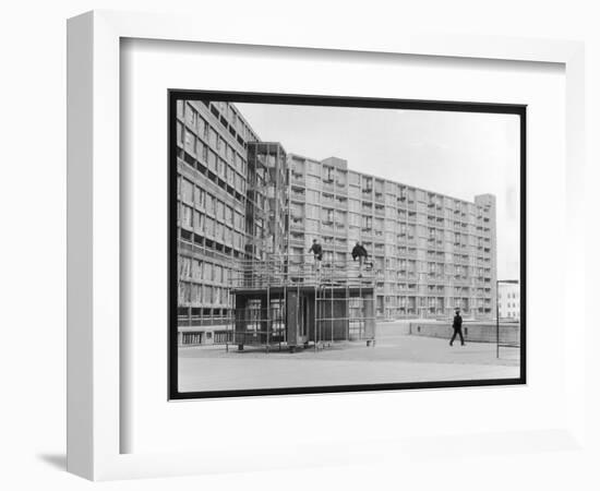 Council Flats, Sheffield-Henry Grant-Framed Photographic Print