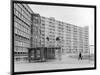 Council Flats, Sheffield-Henry Grant-Mounted Photographic Print