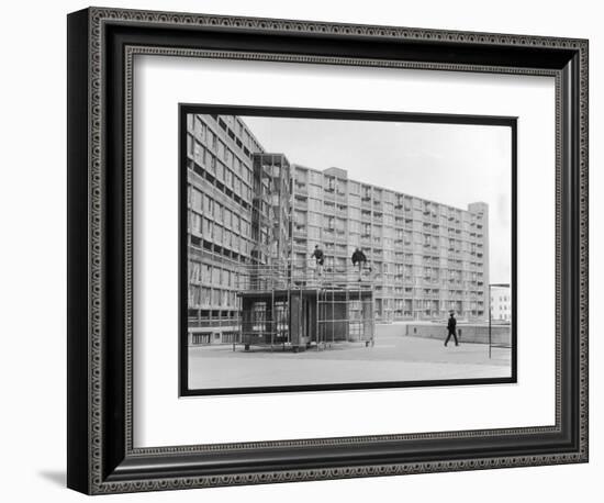 Council Flats, Sheffield-Henry Grant-Framed Photographic Print