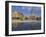 Council House Reflected in the Infinity Pool, Old Market Square in City Centre, Nottingham, England-Neale Clarke-Framed Photographic Print