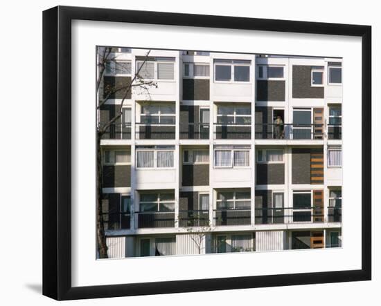 Council Houses, Paddington, London, England, United Kingdom-Adam Woolfitt-Framed Photographic Print