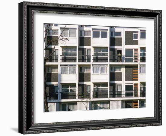 Council Houses, Paddington, London, England, United Kingdom-Adam Woolfitt-Framed Photographic Print