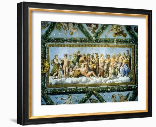 Council of the Gods, 1517-18-Raphael-Framed Giclee Print