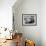 Count and Countess Emanuele Borromeo D'Adda, Relaxing in their Home in Rome-Carl Mydans-Framed Photographic Print displayed on a wall