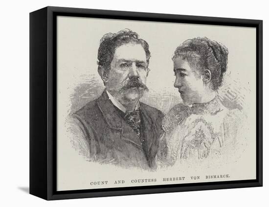 Count and Countess Herbert Von Bismarck-null-Framed Premier Image Canvas