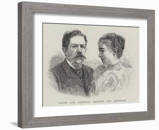 Count and Countess Herbert Von Bismarck-null-Framed Giclee Print