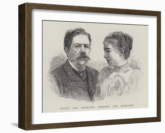 Count and Countess Herbert Von Bismarck-null-Framed Giclee Print