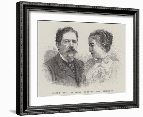 Count and Countess Herbert Von Bismarck-null-Framed Giclee Print