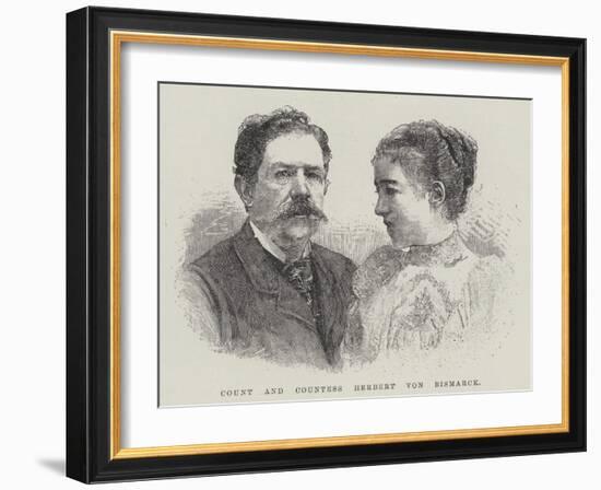 Count and Countess Herbert Von Bismarck-null-Framed Giclee Print