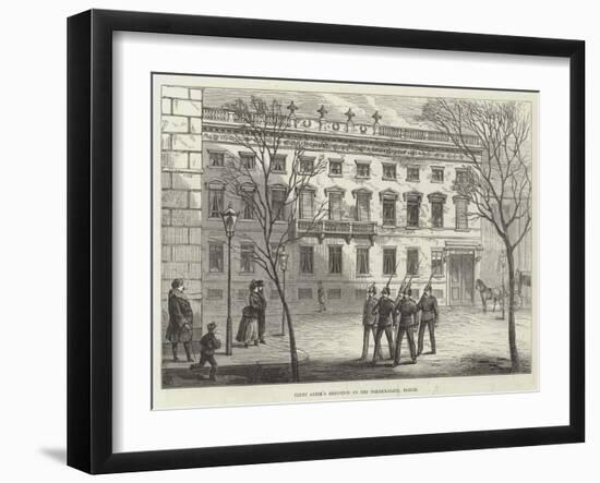 Count Arnim's Residence on the Pariser-Platz, Berlin-Frank Watkins-Framed Giclee Print