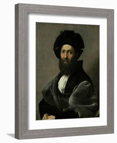 Count Baldassare Castiglione-Raphael-Framed Giclee Print