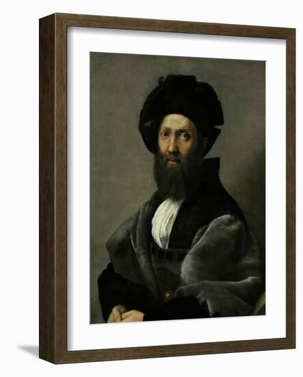 Count Baldassare Castiglione-Raphael-Framed Giclee Print