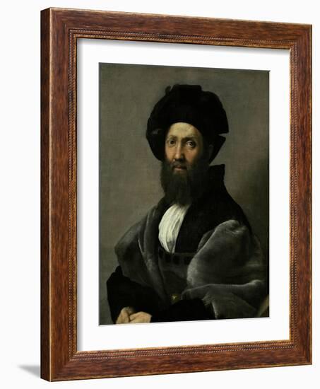 Count Baldassare Castiglione-Raphael-Framed Giclee Print