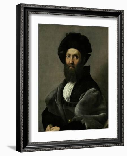 Count Baldassare Castiglione-Raphael-Framed Giclee Print