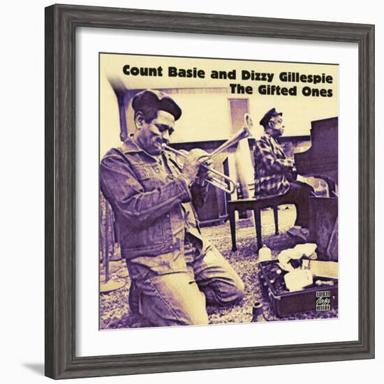 Count Basie and Dizzy Gillespie - The Gifted Ones-null-Framed Art Print