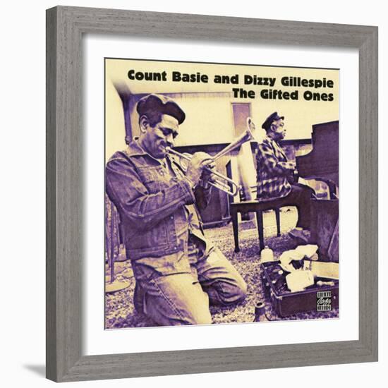 Count Basie and Dizzy Gillespie - The Gifted Ones-null-Framed Art Print