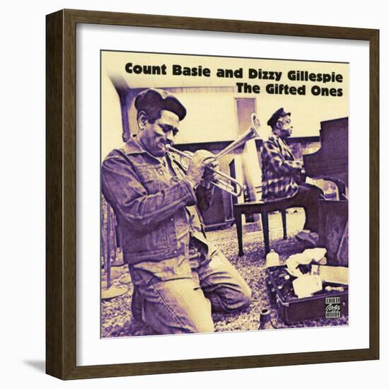 Count Basie and Dizzy Gillespie - The Gifted Ones-null-Framed Art Print