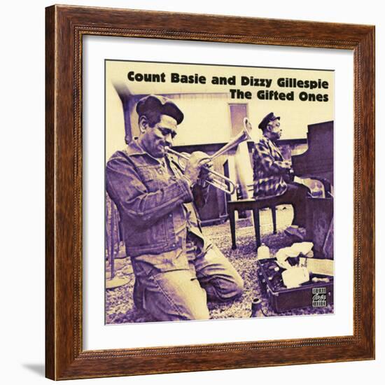 Count Basie and Dizzy Gillespie - The Gifted Ones-null-Framed Art Print