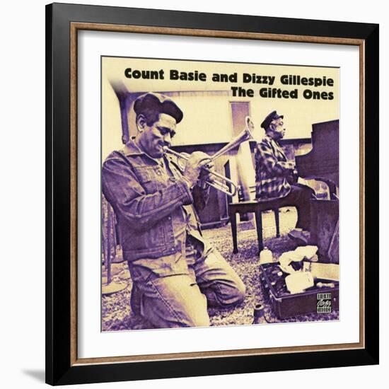 Count Basie and Dizzy Gillespie - The Gifted Ones-null-Framed Art Print