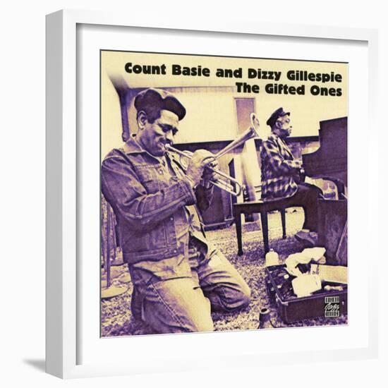 Count Basie and Dizzy Gillespie - The Gifted Ones-null-Framed Art Print