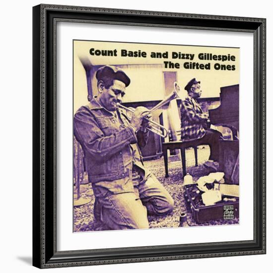 Count Basie and Dizzy Gillespie - The Gifted Ones-null-Framed Art Print