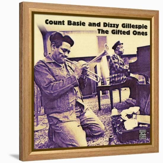 Count Basie and Dizzy Gillespie - The Gifted Ones-null-Framed Stretched Canvas