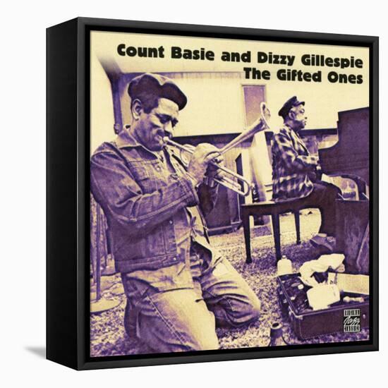 Count Basie and Dizzy Gillespie - The Gifted Ones-null-Framed Stretched Canvas