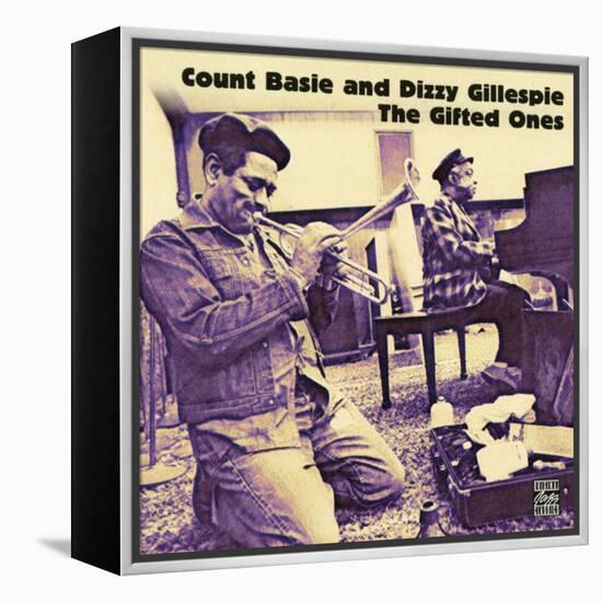 Count Basie and Dizzy Gillespie - The Gifted Ones-null-Framed Stretched Canvas