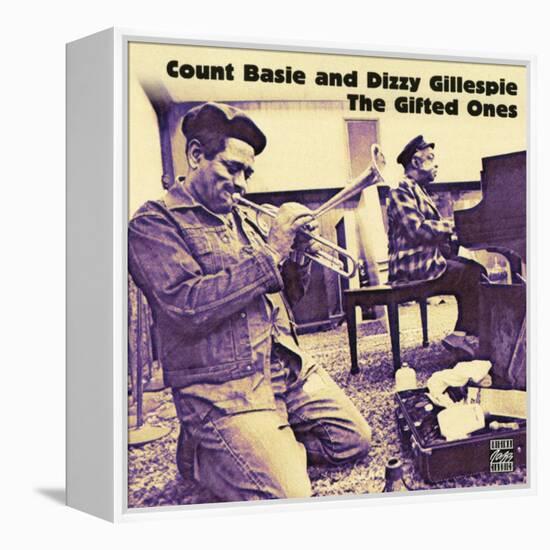 Count Basie and Dizzy Gillespie - The Gifted Ones-null-Framed Stretched Canvas