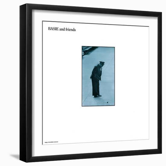 Count Basie - Basie and Friends-null-Framed Art Print