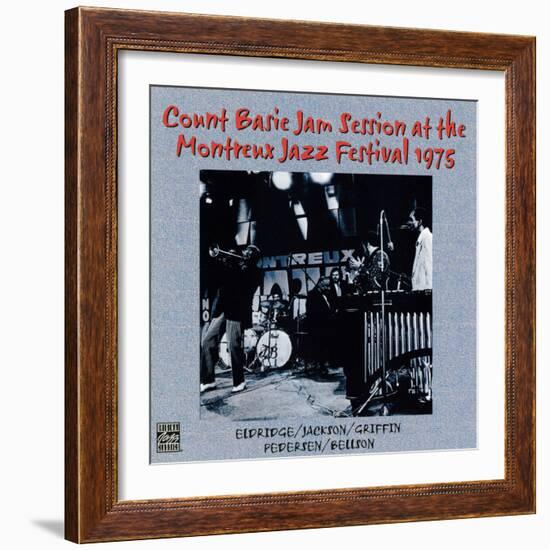 Count Basie - Count Basie Jam Session at the Montreux Jazz Festival 1975-null-Framed Art Print