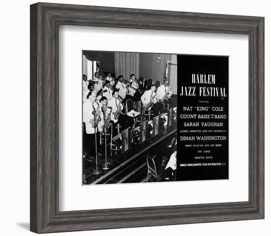 Count Basie-null-Framed Photo