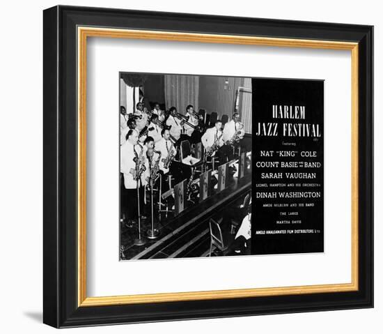 Count Basie-null-Framed Photo