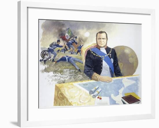 Count Cavour from 'Heart'-Edmondo De Amicis-Framed Giclee Print