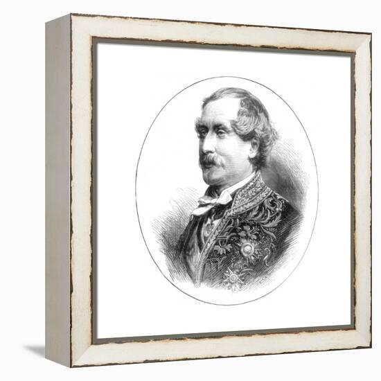 Count De Jarnac, French Ambassador in London, 1875-R&E Taylor-Framed Premier Image Canvas