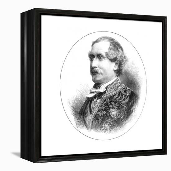 Count De Jarnac, French Ambassador in London, 1875-R&E Taylor-Framed Premier Image Canvas