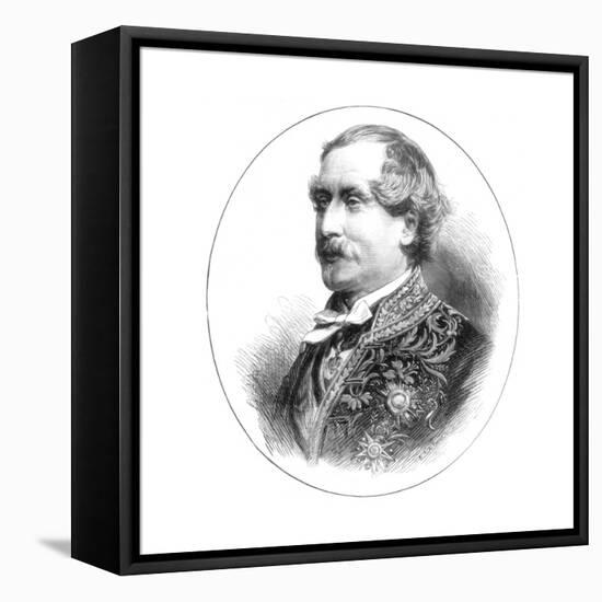 Count De Jarnac, French Ambassador in London, 1875-R&E Taylor-Framed Premier Image Canvas